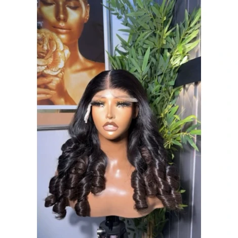 Bess unit.                                                          20” Vietnamese bounce super double drawn 5x5 Swiss closure